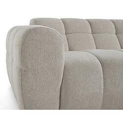 Lisa Design Ray - canapé d'angle droit - 4 places - en tissu texturé pas cher