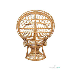Acheter Pegane Fauteuil de jardin en rotin - Naturel
