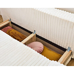 Avis Bestmobilier Canapé droit 3 places Cristal - Beige