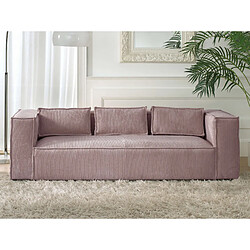 Lisa design canapé droit Stella - Rose