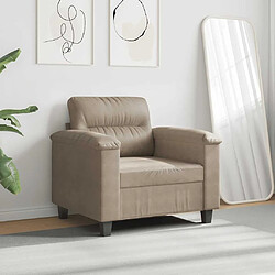Avis VidaXL Chaise de Canapé Taupe