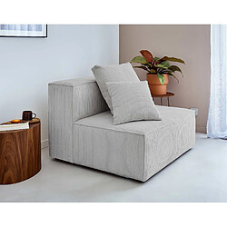 Lisa Design Colombine - module d'assise - en velours côtelé