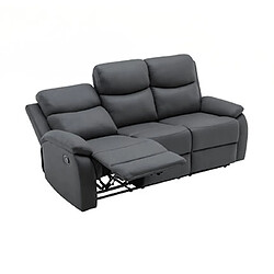 Avis Mes Canapé relaxation 3 places - Anthracite