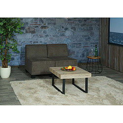 Mendler Canapé Lyon 2 places - Marron