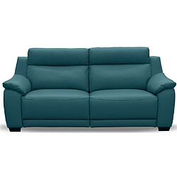 Venesetti Canapé droit 3 places relax - Turquoise