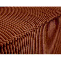 Lisa Design Colombine - canapé modulable d'angle droit - 6 places - en velours côtelé pas cher