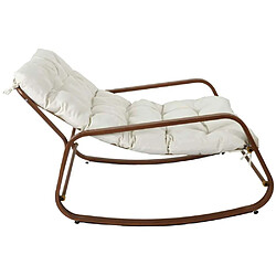 Acheter The home deco factory Fauteuil à bascule de jardin - Imitation bois
