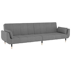 Acheter VIDAXL Canapé-lit - Gris clair