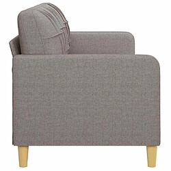 Acheter VidaXL Canapé 3 Places Taupe