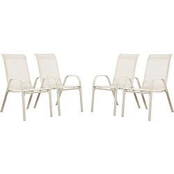 Habitat et Jardin Fauteuil Cordoba Écru