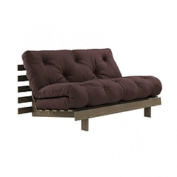 Inside 75 Canapé Convertible Futon ROOTS - Marron