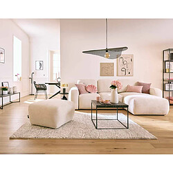 Lisa Design Sorrente - Canapé d'Angle Réversible - Beige