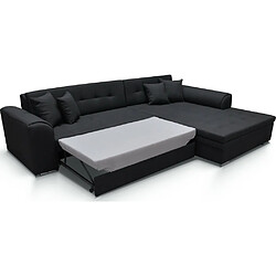 Avis Venesetti Soho Canapé d'angle noir