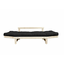Inside 75 Banquette futon Beat - Gris foncé pas cher