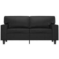 Acheter vidaXL Canapé 2 Places - Noir