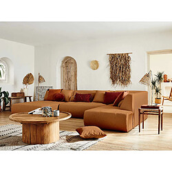 Lisa design canapé modulable Onyx - Rouille