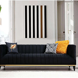 Avis Hanah Home Canapé droit Bellino - Noir