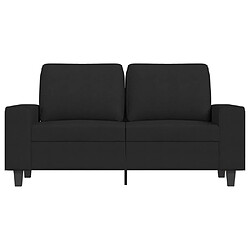 Avis vidaXL Canapé à 2 Places - Noir