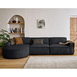 Lisa Design Spiaggia Canapé d'angle gauche