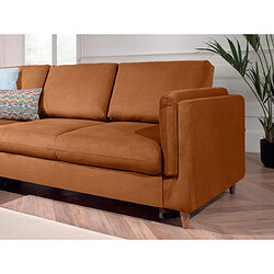 Acheter Lisa Design Brooke - canapé d'angle gauche - convertible - 5 places - en velours