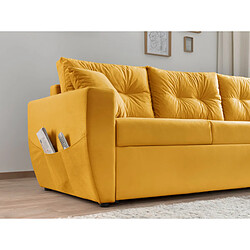 Bestmobilier Astoria - canapé d'angle réversible - convertible avec coffre - style contemporain- 4 pas cher