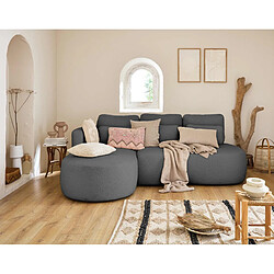 Lisa Design Mahina Canapé - Gris Foncé