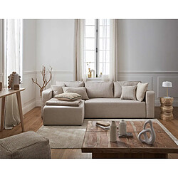 BestMobilier Canapé Topaze - Beige