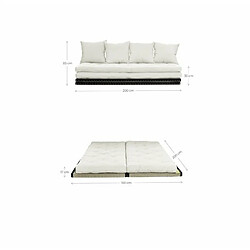 Acheter Inside 75 Banquette tatami 3 places - Bleu canard