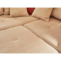 Avis Lisa design Canapé panoramique Rune - Beige