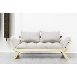 Inside 75 Banquette méridienne futon - Naturel pas cher