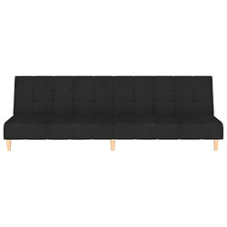 Acheter vidaXL Canapé-lit Noir