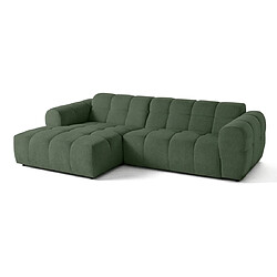 Acheter Lisa Design Ray - canapé d'angle gauche - 4 places - en tissu texturé