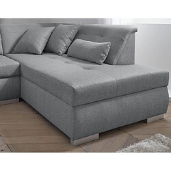 Acheter Lisa design canapé panoramique d'angle droit - Gris clair