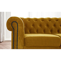 Avis Lisa Design William - canapé Chesterfield d'angle réversible - 5 places - en velours