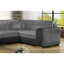 Venesetti Canapé panoramique convertible - Gris