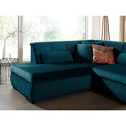 Acheter Lisa design canapé panoramique Vermont - Bleu canard