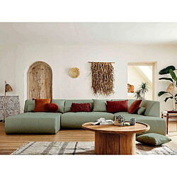 Lisa design canapé modulable Onyx - vert sauge