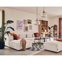 Avis Lisa design canapé panoramique Stella - Blanc