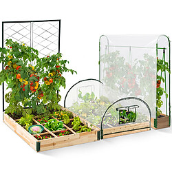 Idmarket Market Kit Complet 3 Carrés Potagers