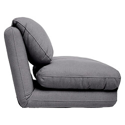 Atmosphera chauffeuse 1 place - Gris foncé