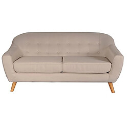 UB DESIGN SALON Canapé tissu Suvi 3 places coloris beige
