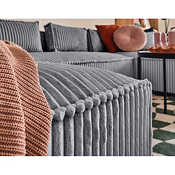 Acheter Lisa design canapé panoramique en U - Gris