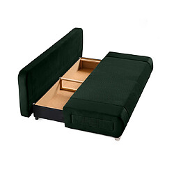 Bestmobilier canapé Elio 3 places - vert
