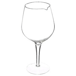 Carafe sur pied en verre