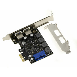 Avis Kalea-Informatique Kit USB3 6 ports PCIe + Baie Facade