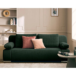 Bestmobilier canapé Elio 3 places - vert