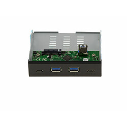 Kalea-Informatique Kit USB3 6 ports PCIe + Baie Facade