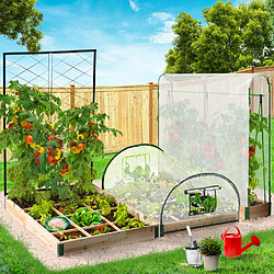 Idmarket Market Kit Complet 3 Carrés Potagers