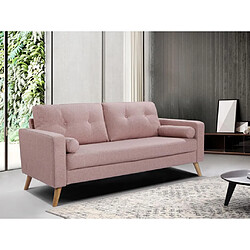 VENTE-UNIQUE Canapé TATUM - Rose
