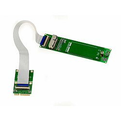 Kalea-Informatique Adaptateur Mini PCIe pour SSD Mac 28 pin
